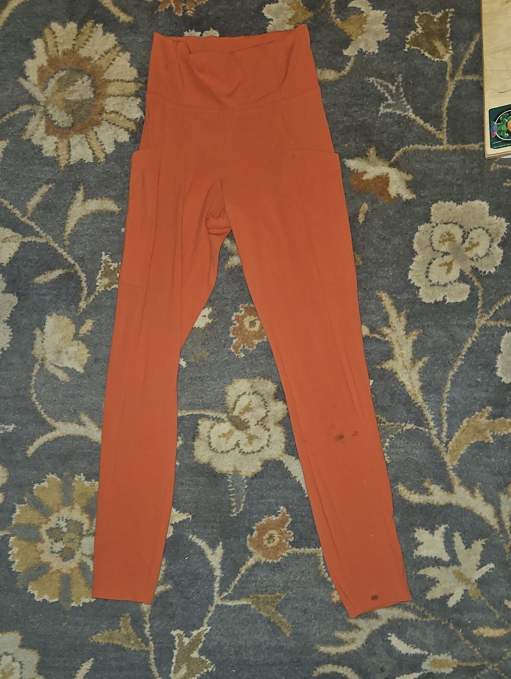 REI Burnt Orange yoga pant leggings sz Ex Small
